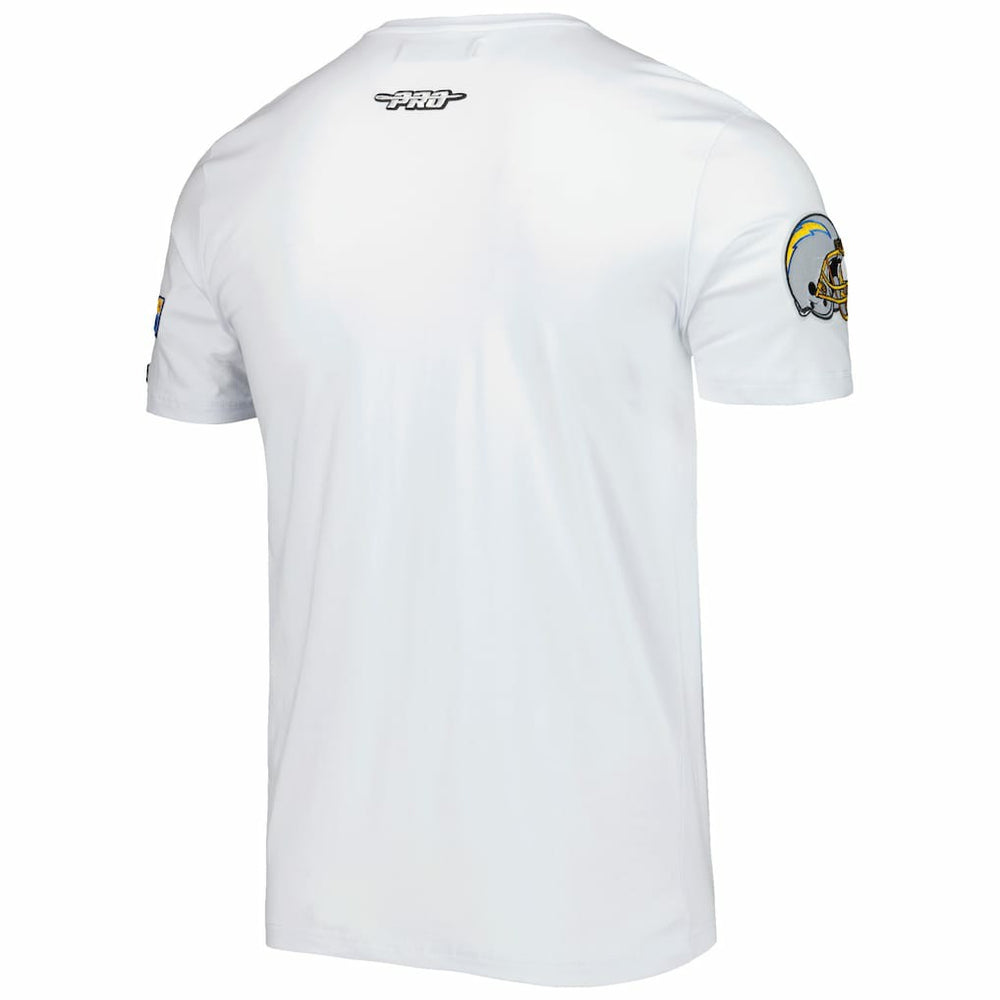 Los Angeles Chargers Pro Standard Mash Up T-Shirt - White sale