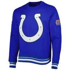 Indianapolis Colts Pro Standard Mash Up Pullover Sweatshirt - Royal discount