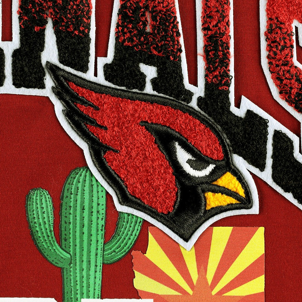 Arizona Cardinals Pro Standard Hometown Collection T-Shirt - Cardinal on sale