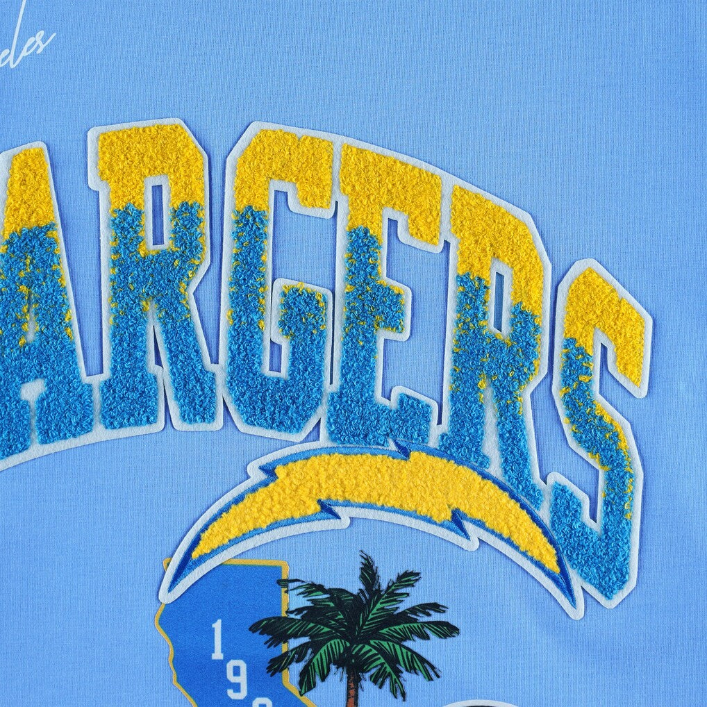 Los Angeles Chargers Pro Standard Hometown Collection T-Shirt - Powder Blue sale