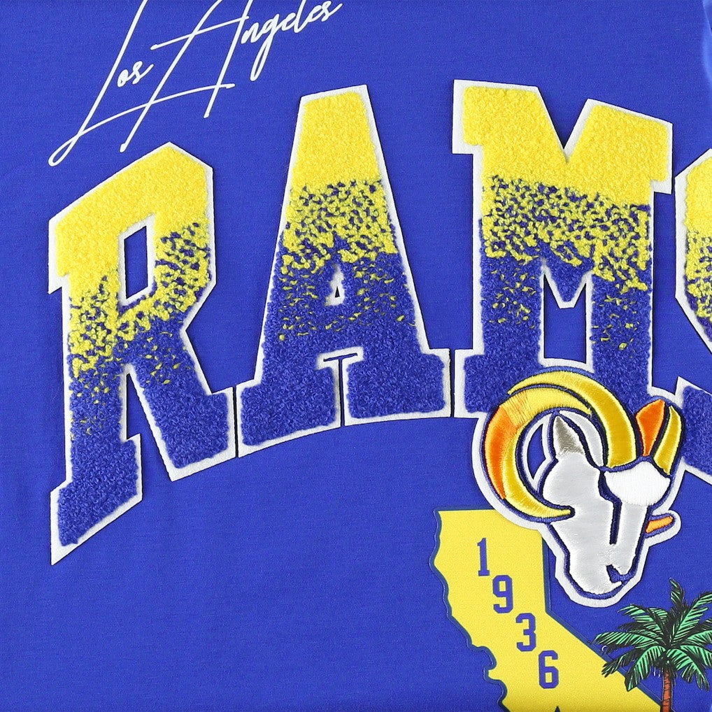 Los Angeles Rams Pro Standard Hometown Collection T-Shirt - Royal on sale