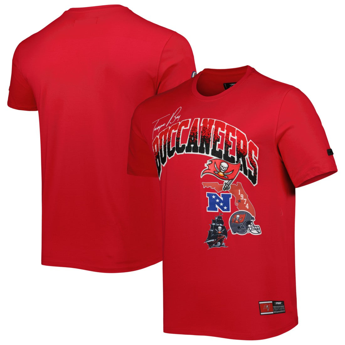 Tampa Bay Buccaneers Pro Standard Hometown Collection T-Shirt - Red online