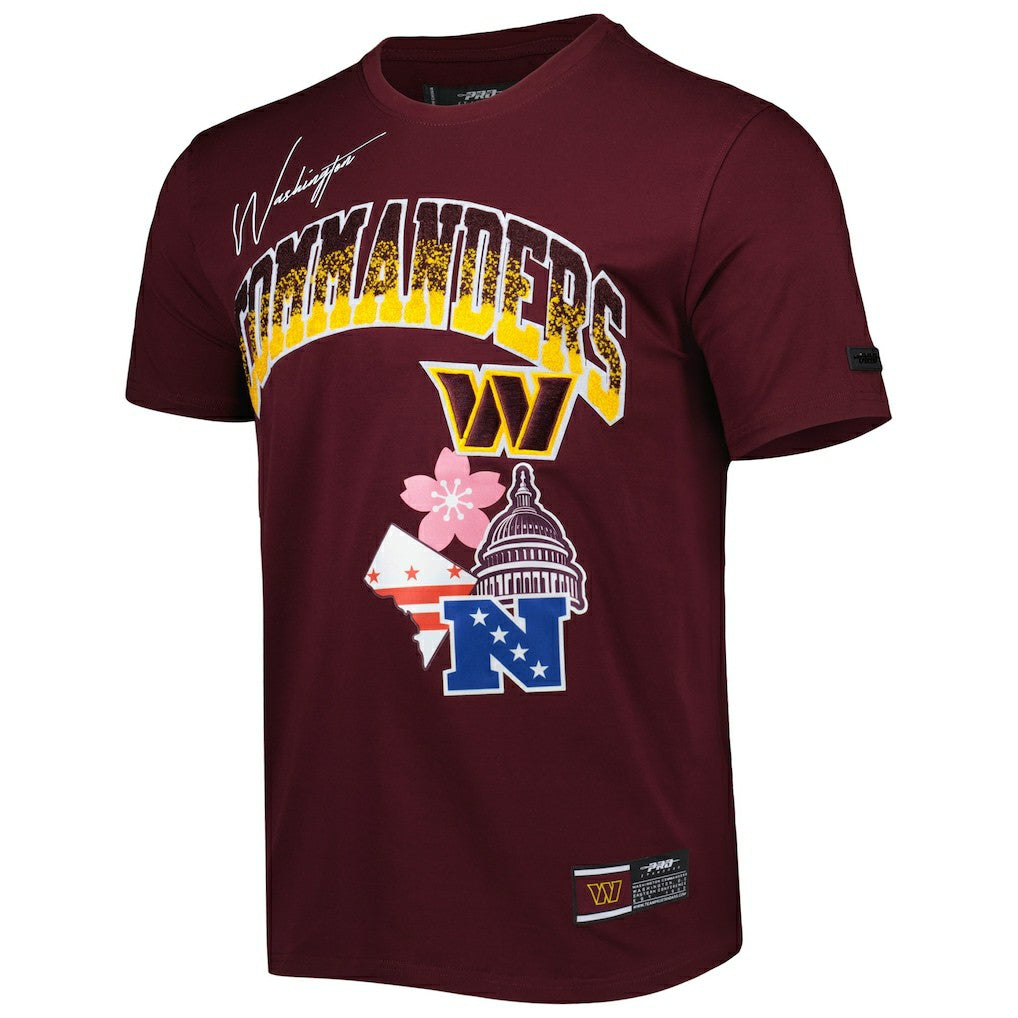 Washington Commanders Pro Standard Hometown Collection T-Shirt - Burgundy discount