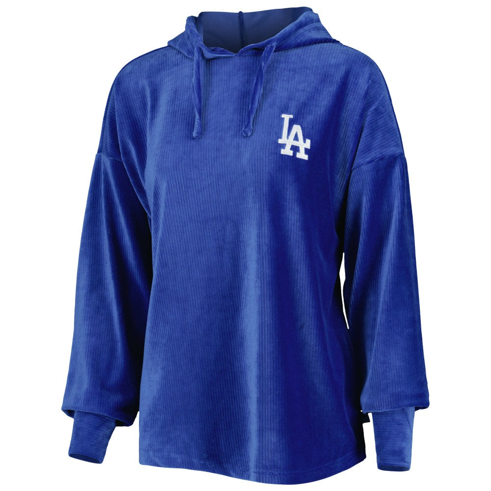 Los Angeles Dodgers Touch Women's End Line Pullover Hoodie - Royal