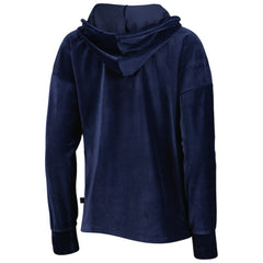 Atlanta Braves Touch Women's End Line Pullover Hoodie - Navy