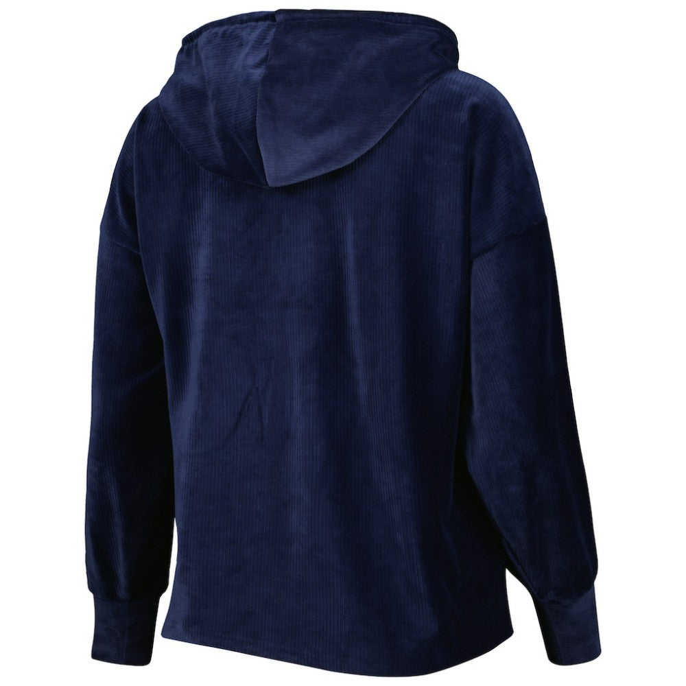 Boston Red Sox Touch Women's End Line Pullover Hoodie - Navy