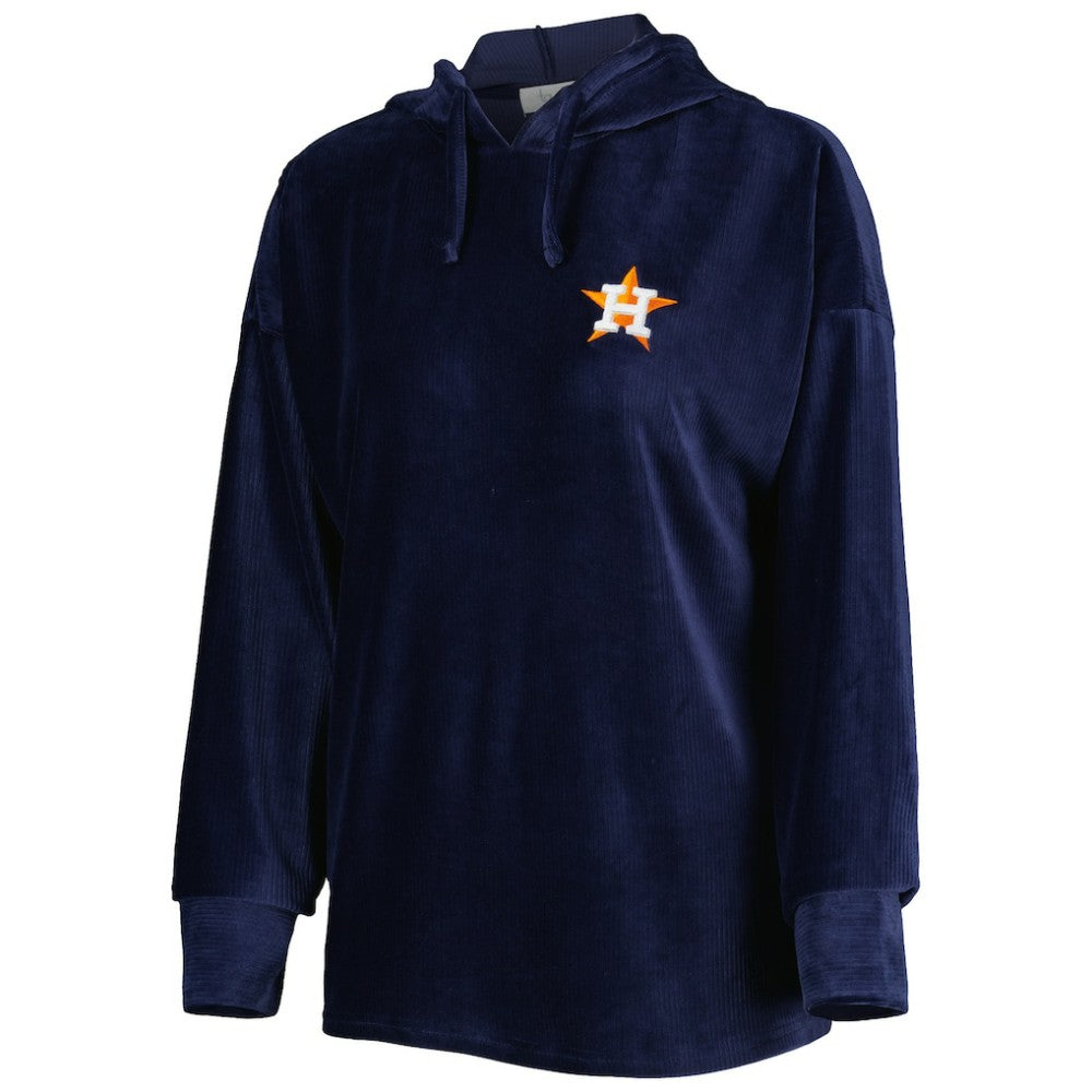 Houston Astros Touch Women's End Line Pullover Hoodie - Navy