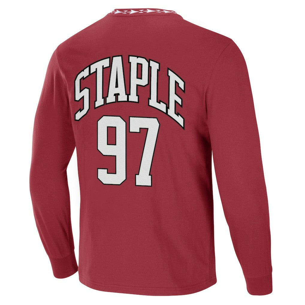 Arizona Cardinals NFL x Staple Core Team Long Sleeve T-Shirt - Red for sale