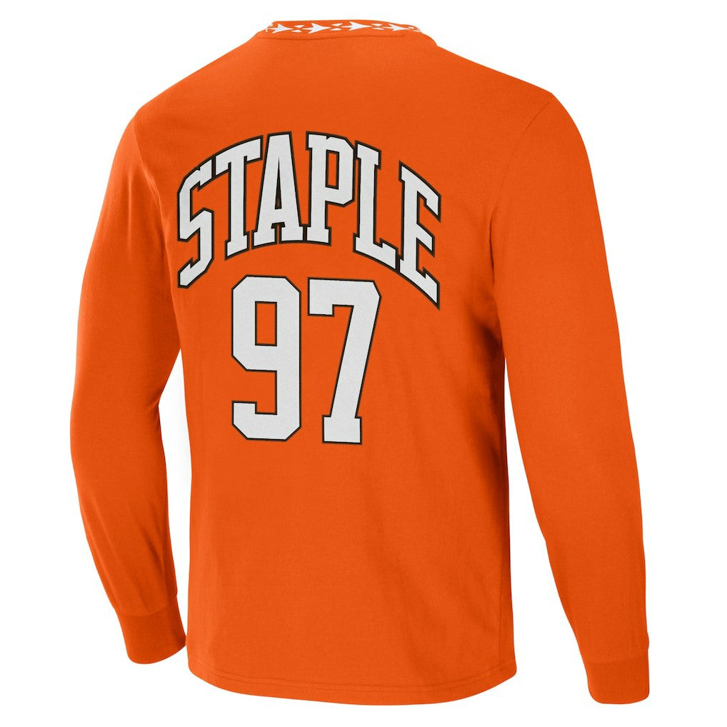 Cleveland Browns NFL x Staple Core Team Long Sleeve T-Shirt - Orange discount