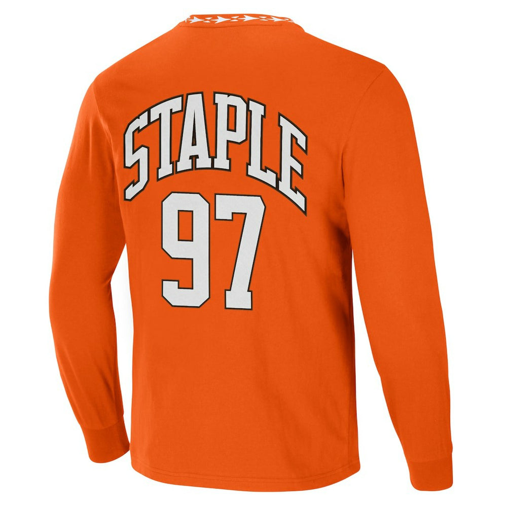 Cleveland Browns NFL x Staple Core Team Long Sleeve T-Shirt - Orange discount