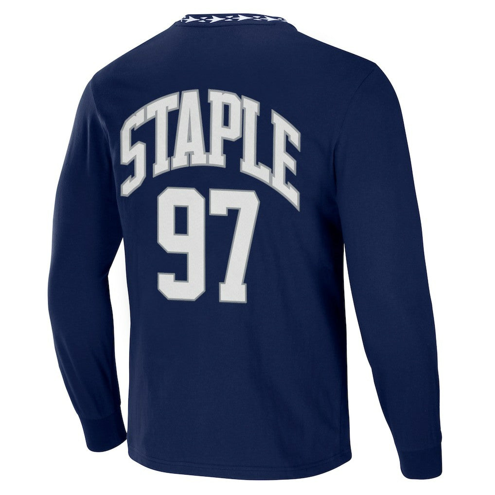 Dallas Cowboys NFL x Staple Core Team Long Sleeve T-Shirt - Navy outlet