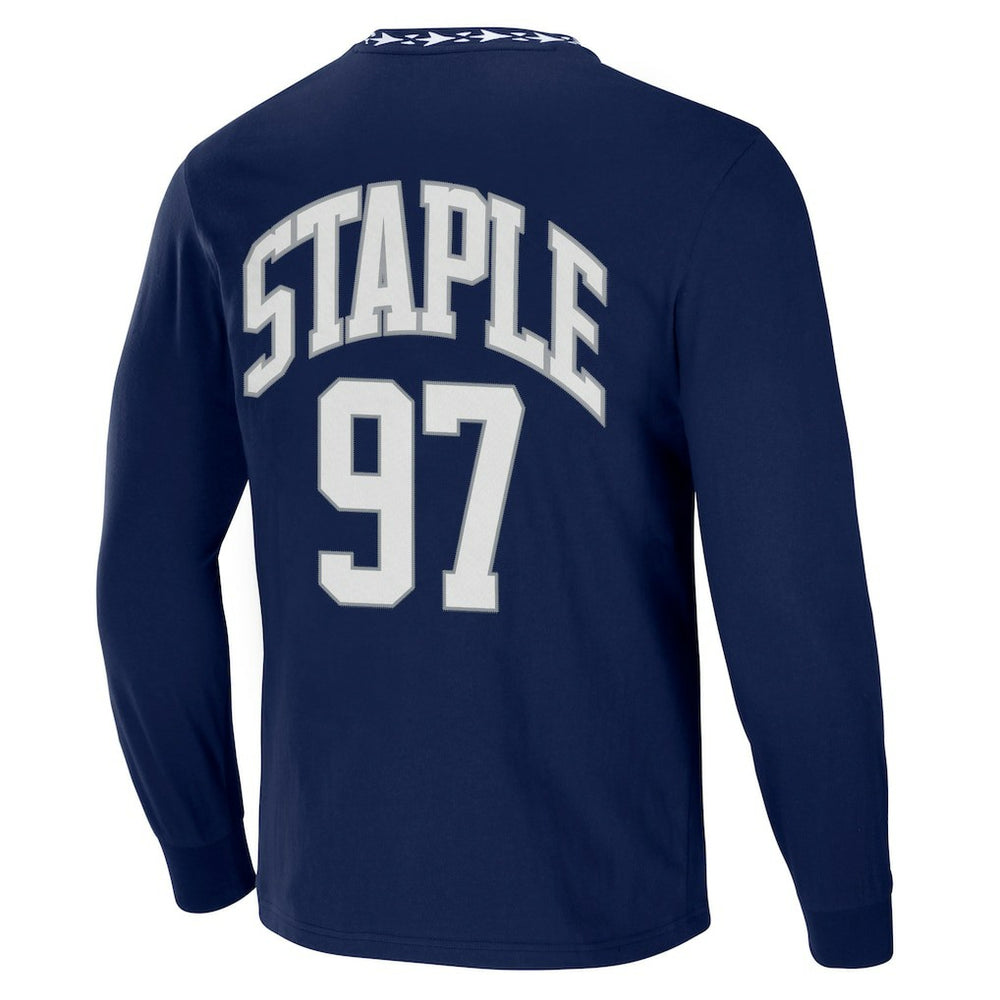 Dallas Cowboys NFL x Staple Core Team Long Sleeve T-Shirt - Navy outlet