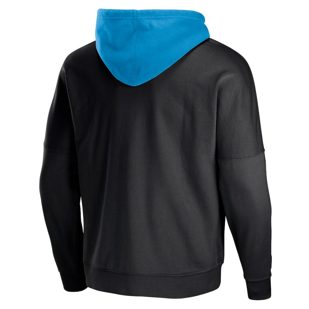 Carolina Panthers NFL x Staple Throwback Vintage Wash Pullover Hoodie - Black discount