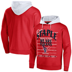Houston Texans NFL x Staple Throwback Vintage Wash Pullover Hoodie - Navy sale