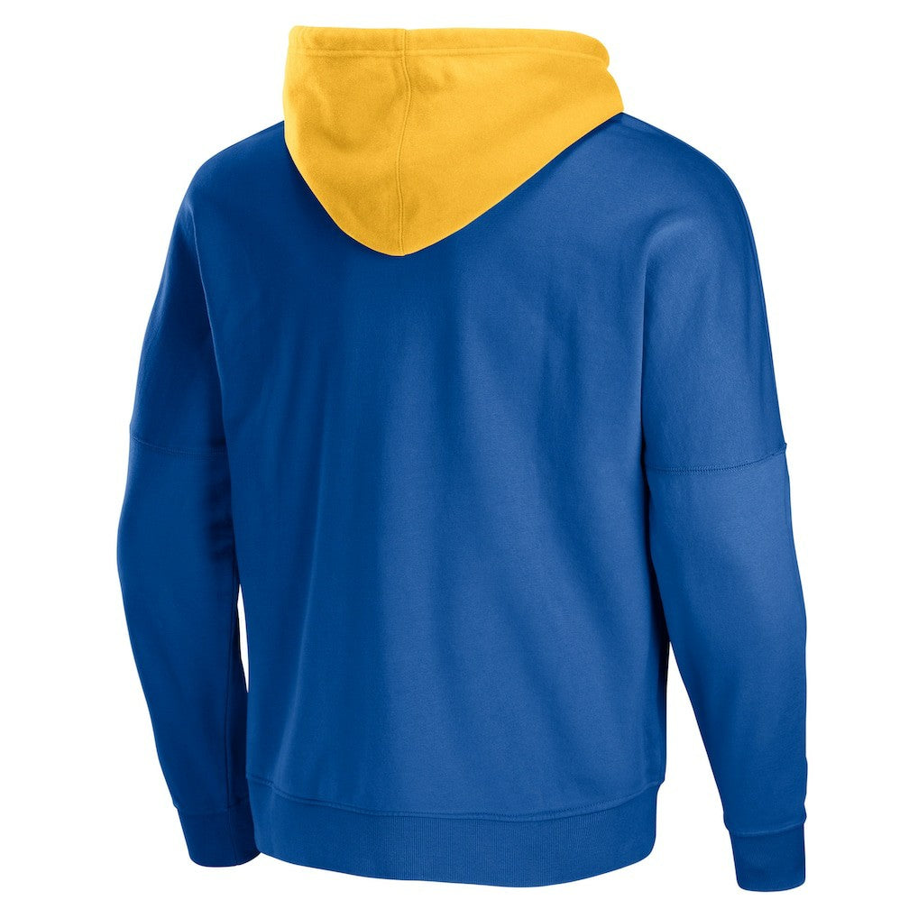 Los Angeles Rams NFL x Staple Throwback Vintage Wash Pullover Hoodie - Navy sale