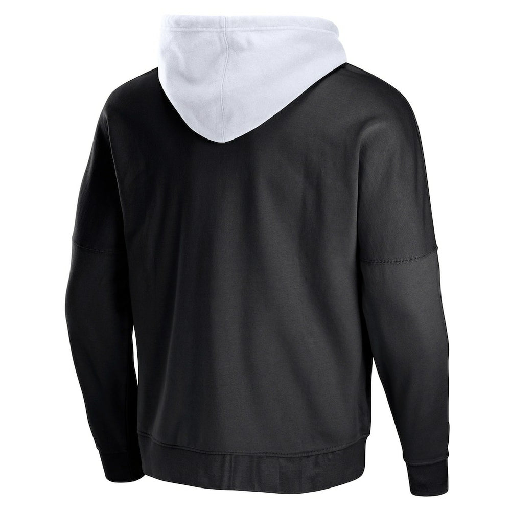 Las Vegas Raiders NFL x Staple Throwback Vintage Wash Pullover Hoodie - Black discount