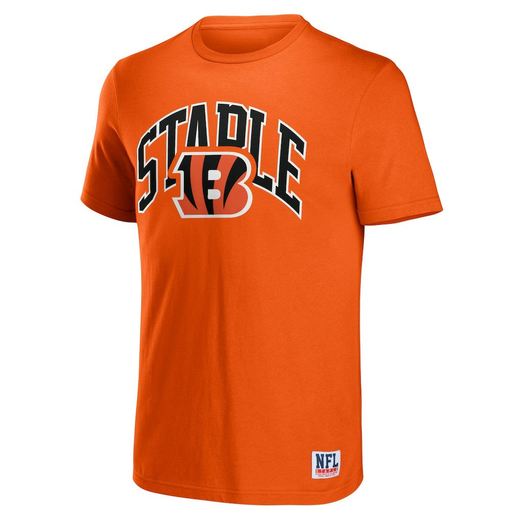 Cincinnati Bengals NFL x Staple Logo Lockup T-Shirt - Orange on sale