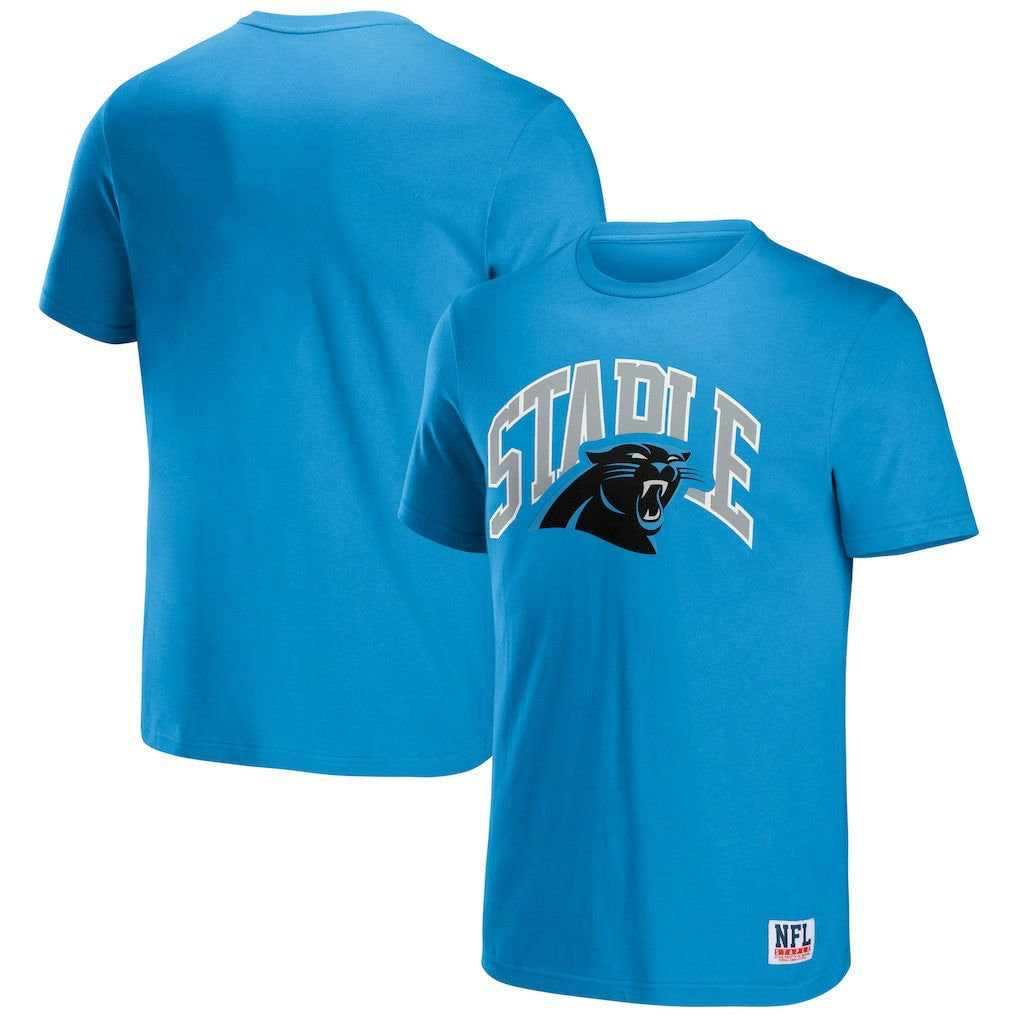 Carolina Panthers NFL x Staple Logo Lockup T-Shirt - Blue for sale
