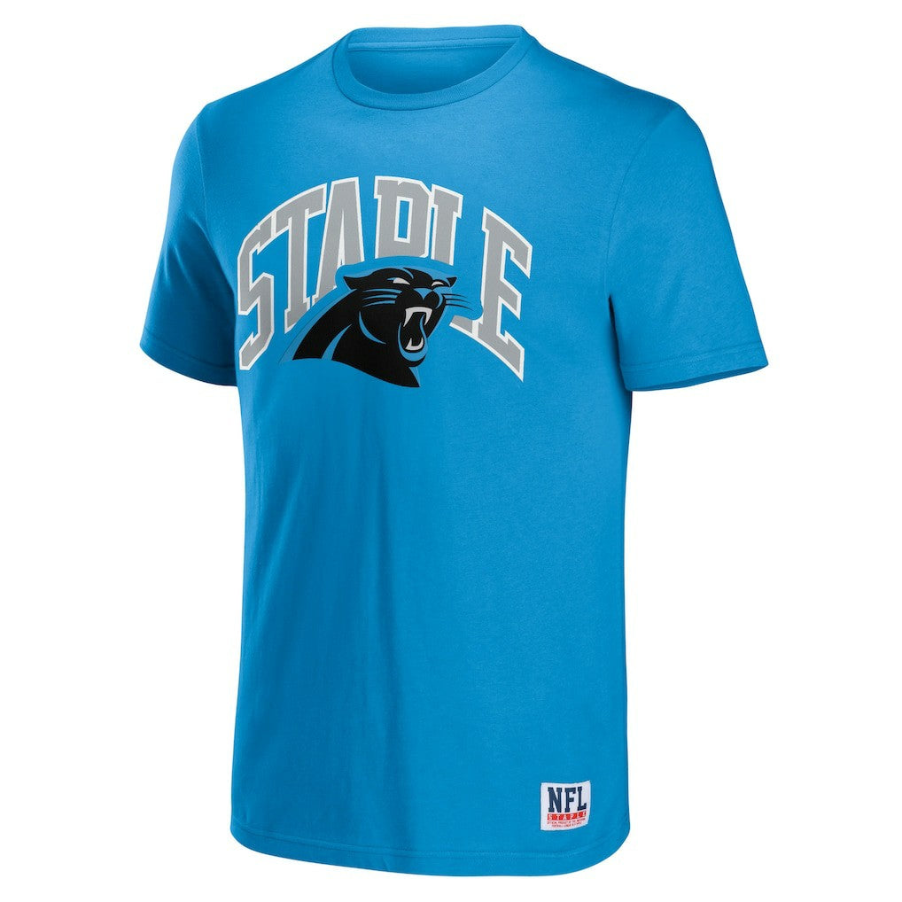 Carolina Panthers NFL x Staple Logo Lockup T-Shirt - Blue for sale