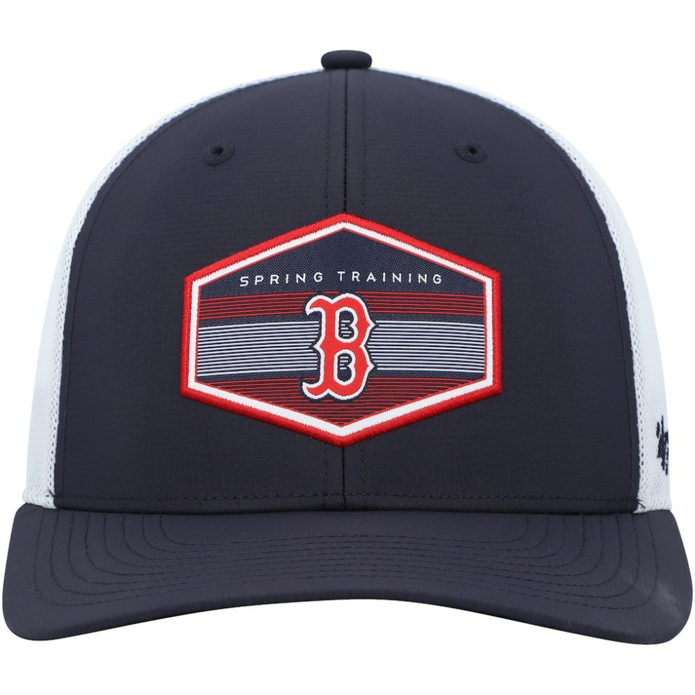 Boston Red Sox Spring Training Burgess Trucker Adjustable Hat - Navy/White | 47 brand