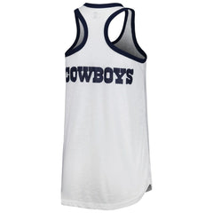 Dallas Cowboys G-III 4Her by Carl Banks Women's Tater Tank Top - White on sale