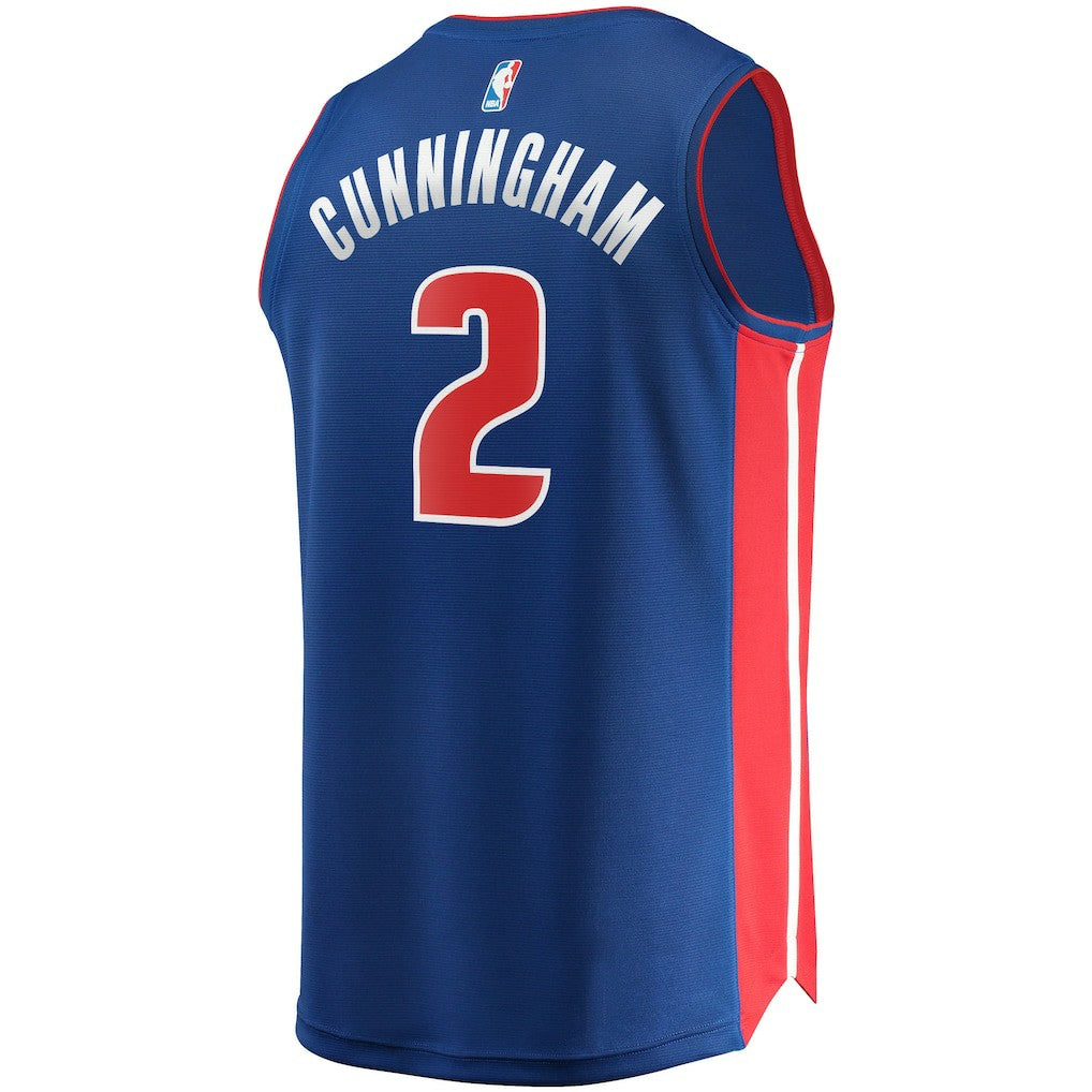 Cade Cunningham Detroit Pistons Fast Break Replica Jersey sale - Icon Editi- Blue | Fanatics on sale