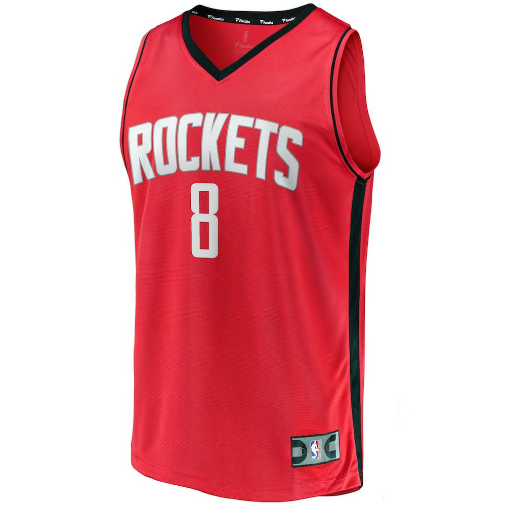 Jae'Sean Tate Houston Rockets Fast Break Replica Jersey - Icon Edition - Red | Fanatics discount