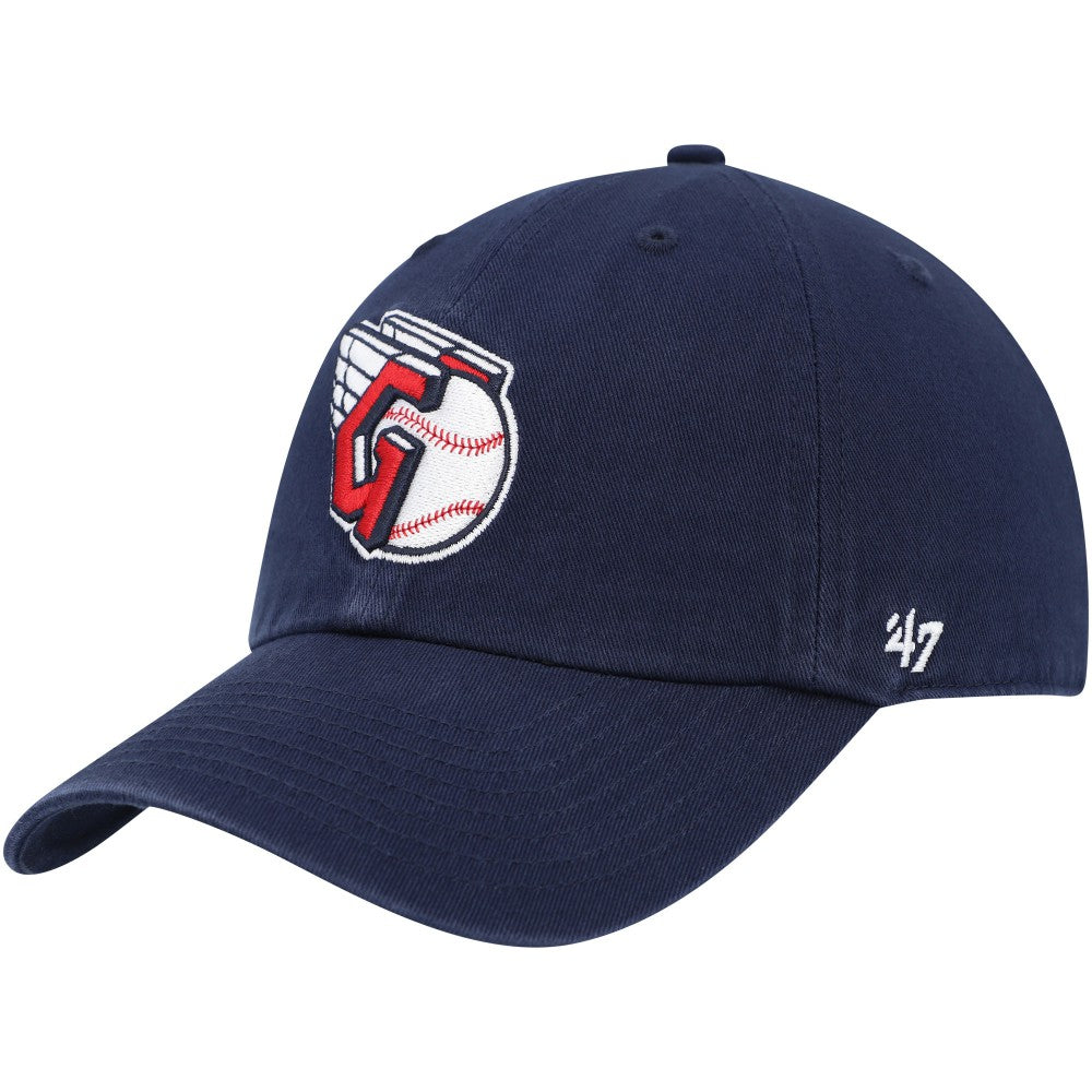 Cleveland Guardians Clean Up Adjustable Hat - Navy | 47 brand