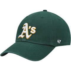 Athletics Clean Up Adjustable Hat - Green | 47 brand