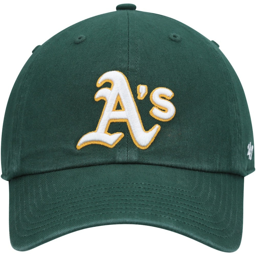 Athletics Clean Up Adjustable Hat - Green | 47 brand