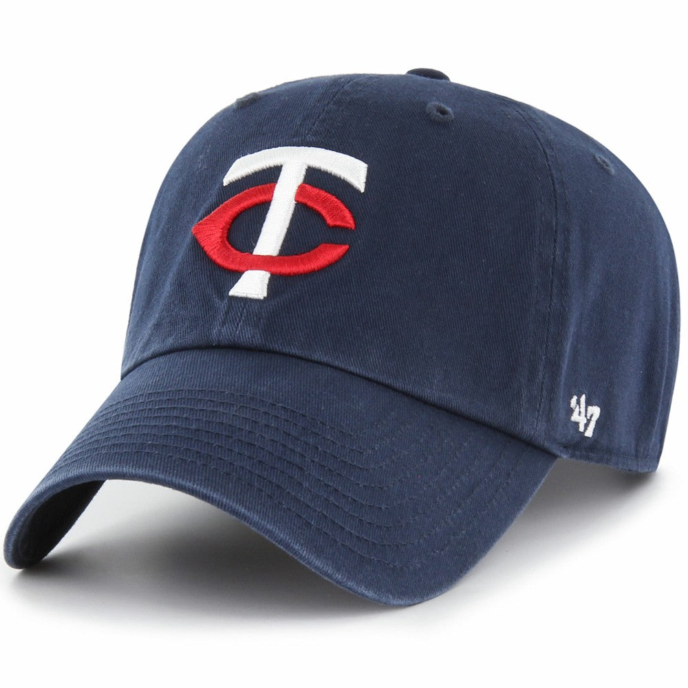 Minnesota Twins Clean Up Adjustable Hat - Navy | 47 brand