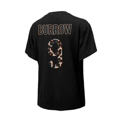 Joe Burrow Cincinnati Bengals Majestic Threads Women's Leopard Player Name & Number T-Shirt - Black discount