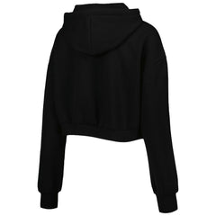 Cleveland Browns The Wild Collective Women's Cropped Pullover Hoodie - Black outlet
