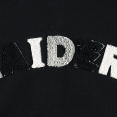 Las Vegas Raiders The Wild Collective Women's Cropped Pullover Hoodie - Black discount