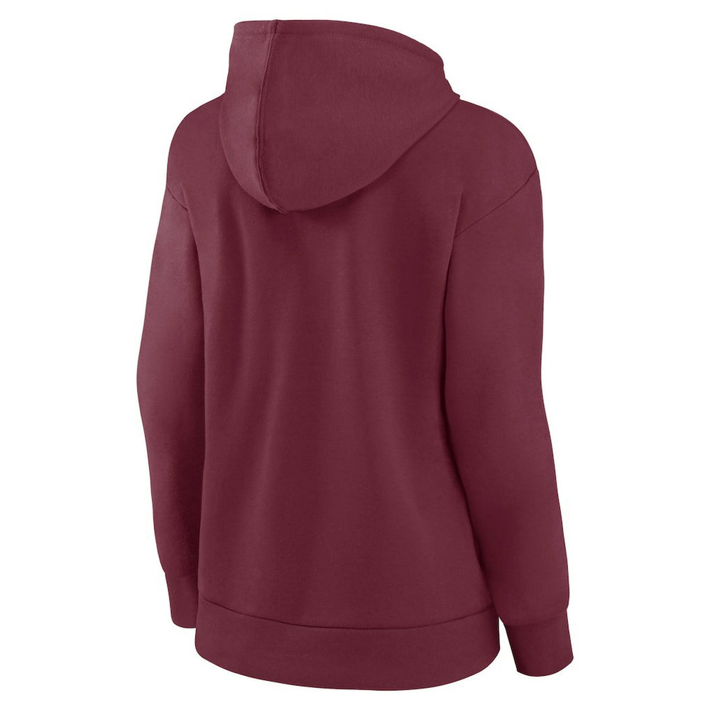 Washington Commanders Women's Team Primary Logo Pullover Hoodie - Burgundy discount