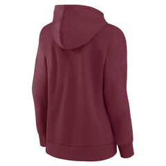 Washington Commanders Women's Team Primary Logo Pullover Hoodie - Burgundy discount