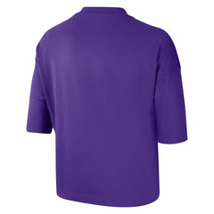 Los Angeles Lakers Women's Essential Boxy T-Shirt - Purple | Nike shop