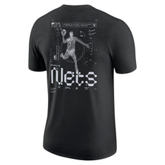 Brooklyn Nets Courtside Air Traffic Control Max90 T-Shirt - Black | Nike online