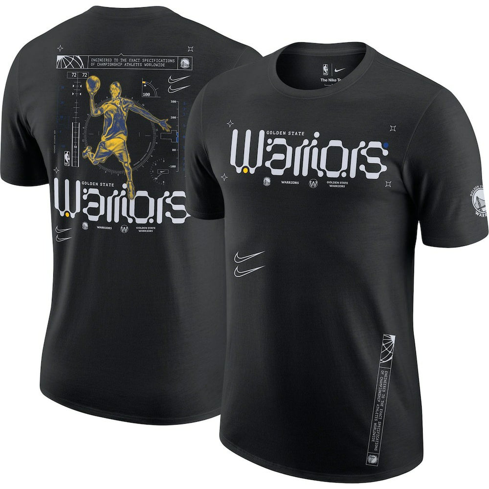 Golden State Warriors Courtside Air Traffic Control Max90 T-Shirt sale - Black | Nike shop