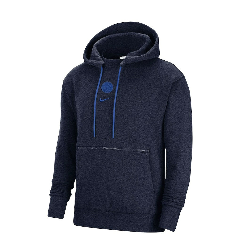 Dallas Mavericks Courtside Versus Flight Pullover Hoodie sale - Heather Navy | Nike outlet