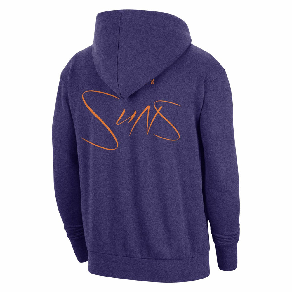 Phoenix Suns Courtside Versus Flight Pullover Hoodie - Heather Purple | Nike for sale
