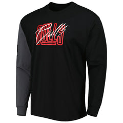 Chicago Bulls Courtside Versus Flight MAX90 Long Sleeve T-Shirt sale - Black | Nike cheap
