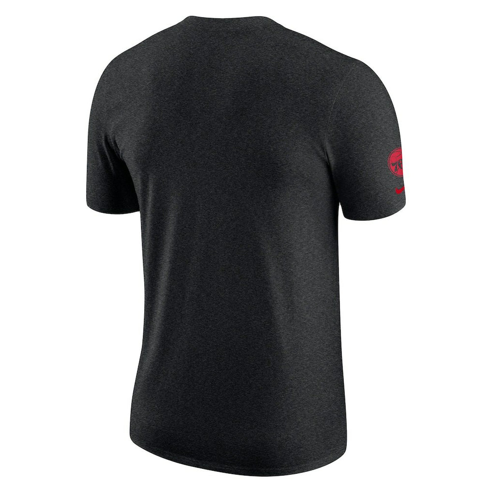 Philadelphia 76ers Courtside Versus Flight Max90 T-Shirt - Heather Black | Nike shop