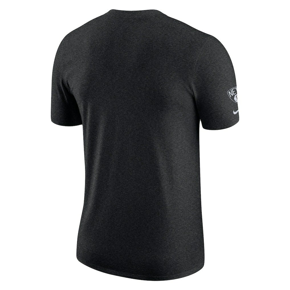 Brooklyn Nets Courtside Versus Flight Max90 T-Shirt - Heather Black | Nike for sale
