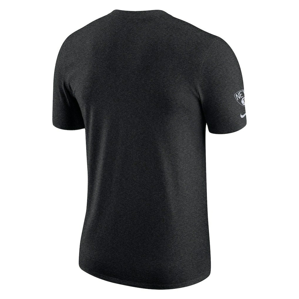 Brooklyn Nets Courtside Versus Flight Max90 T-Shirt - Heather Black | Nike for sale