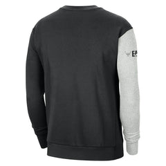Chicago Bulls Courtside Versus Force & Flight Pullover Sweatshirt sale - Black/Heather Gray | Nike discount