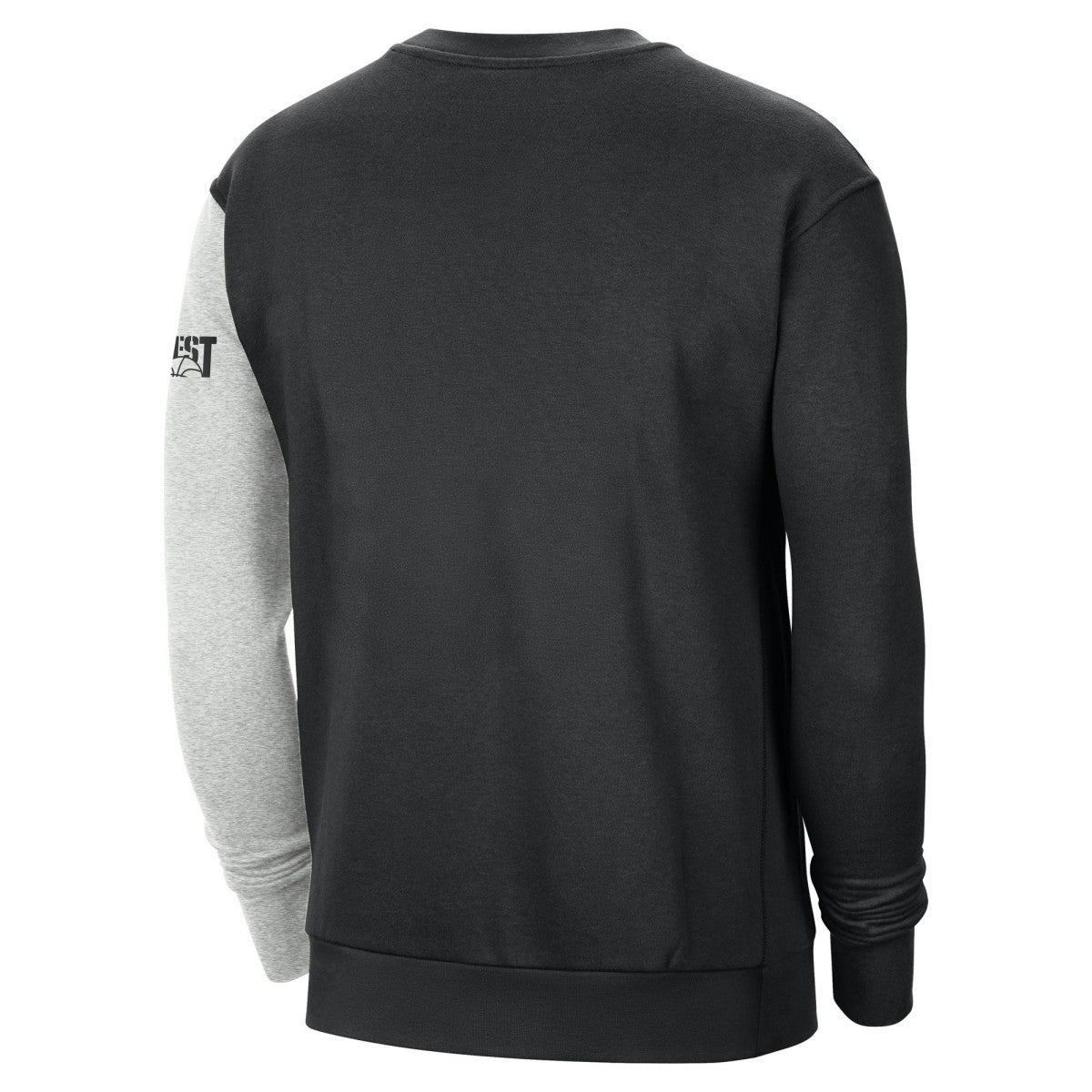 Phoenix Suns Courtside Versus Force & Flight Pullover Sweatshirt - Black/Heather Gray | Nike for sale