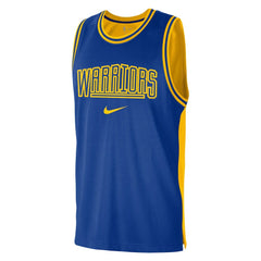 Golden State Warriors Courtside Versus Force Split DNA Performance Mesh Tank Top sale - Royal/Gold | Nike sale