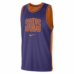 Phoenix Suns Courtside Versus Force Split DNA Performance Mesh Tank Top - Purple/Orange | Nike discount