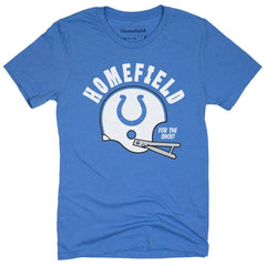 Indianapolis Colts Homefield Helmet T-shirt - Royal on sale
